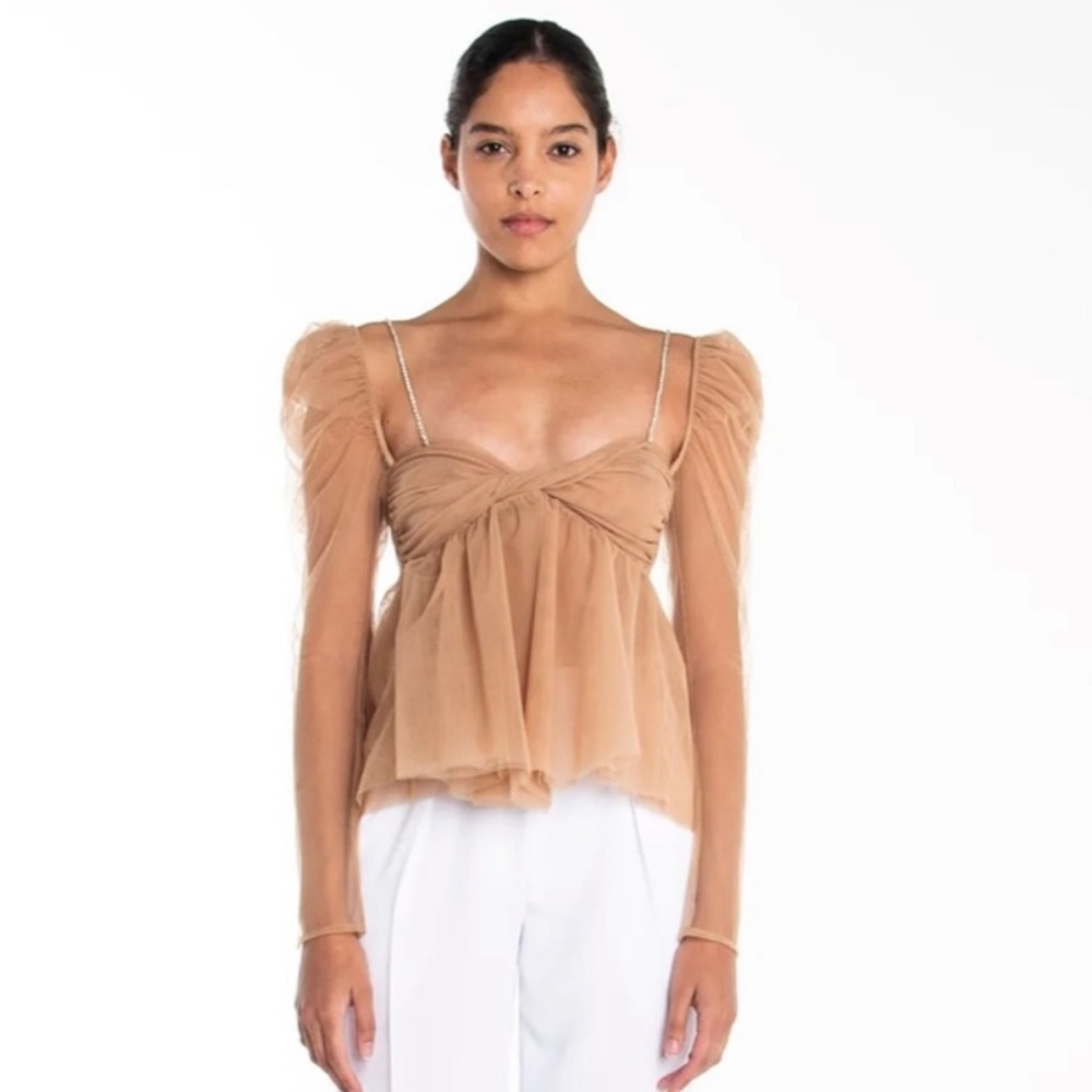 The Bar Jules top in champagne